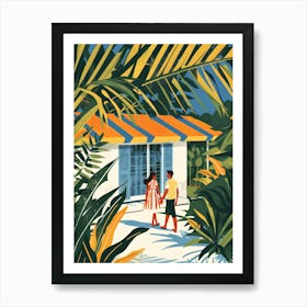 House In The Jungle 1 Art Print