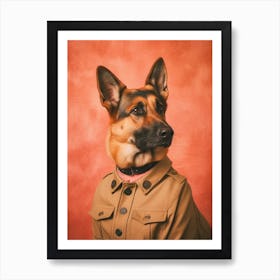 A German Shepherd Dog 3 Art Print