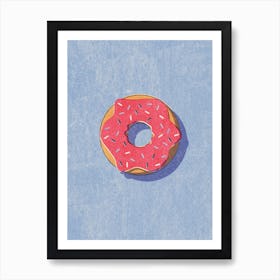 Fast Food Donut Art Print