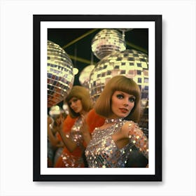 Disco Ball Studio 54 Party 0 Art Print