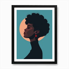 Portrait Of A Woman 108 Art Print