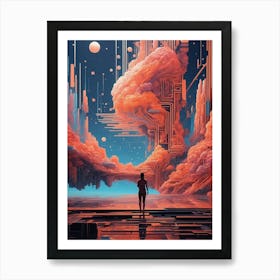 Sci-Fi Painting Art Print