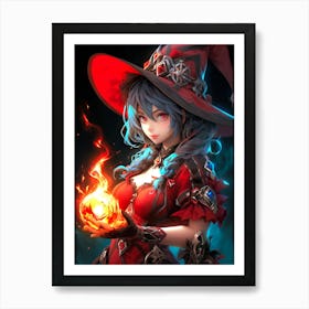 Witches Art Print