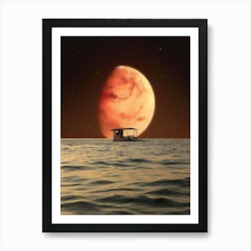 House On The Water Art Print