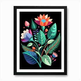 Floral Arrangement Art Print