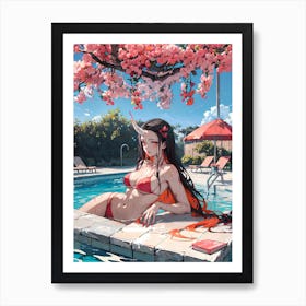 Demon Slayer Nezuko Kamado (30) Art Print