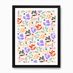 Doodle Garden Art Print