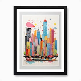 New York City Print 2 Art Print