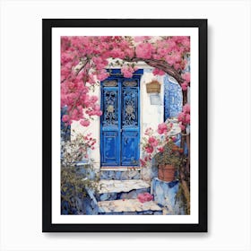 Blue Door 5 Art Print