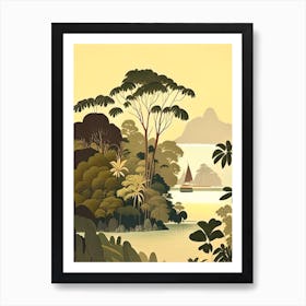 Cabilao Island Philippines Rousseau Inspired Tropical Destination Art Print