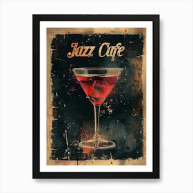 Jazz Cafe 7 Art Print