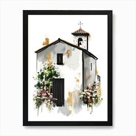 Church In Spain Art Print