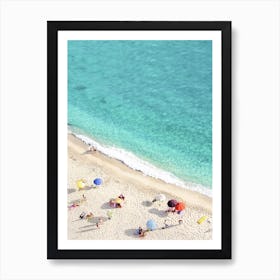 Beach Day Art Print