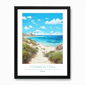 Formentera 1 Art Print