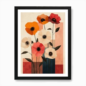 Poppies 54 Art Print