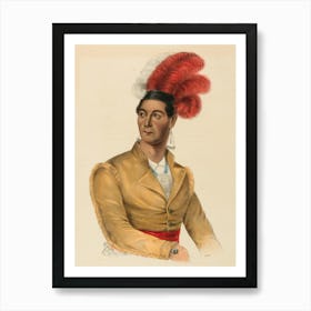 Man In Indian Dress Art Print