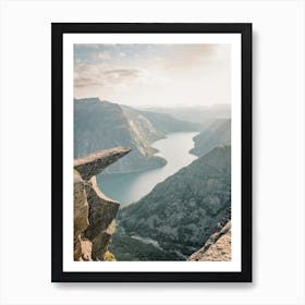 Nordic Fjords Art Print