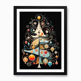 Christmas Tree 9 Art Print