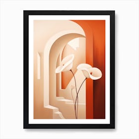Flowers In The Archway Art Print