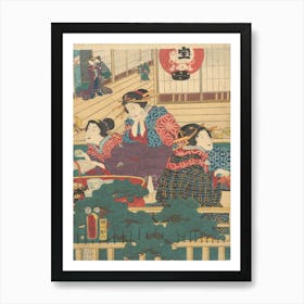 Print 48 By Utagawa Kunisada Art Print