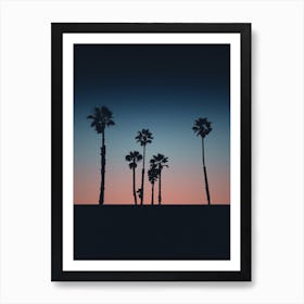 Landscapes Raw 21 Santa Monica (Usa) Art Print