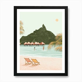 Bora Bora Art Print