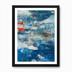 'Blue Sky' 5 Art Print