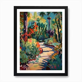 Huntington Desert Garden Usa Painting 6 Art Print