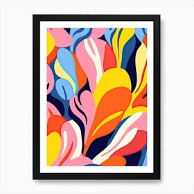 Abstract Painting 65, Inspired by Matisse Art Print