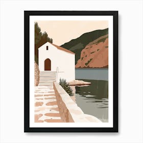 Church In Croatia Art Print