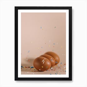 Confetti Eggs Art Print