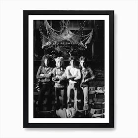 Rock Group Queen, 1977 Art Print