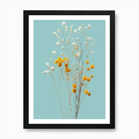 Dry Flowers Art Print