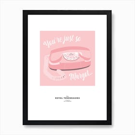 Margot Tenenbaums Telephone Art Print