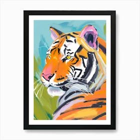 Tiger Maximalist Art Print