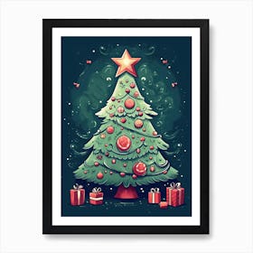 Christmas Tree 7 Art Print