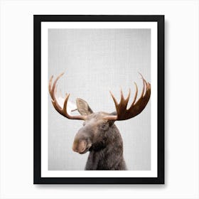 Moose Art Print