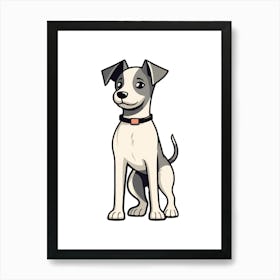 Prints, posters, nursery and kids rooms. Fun dog, music, sports, skateboard, add fun and decorate the place.20 Art Print