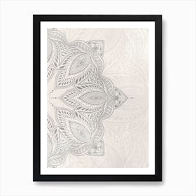 Mandala No 643 B Art Print