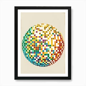 Disco Ball 22 Art Print