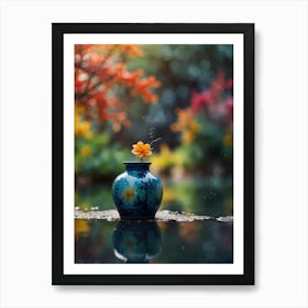 Flower In A Vase Art Print