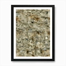 Distressed Brick Tile 21 1 Art Print