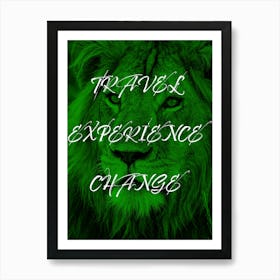 Travel Experience Change Affiche