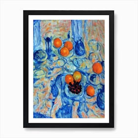 Orange Classic Fruit Art Print