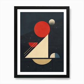 Simple Shapes Art Print