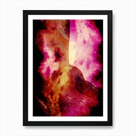 Another world abstract Painting Art Print