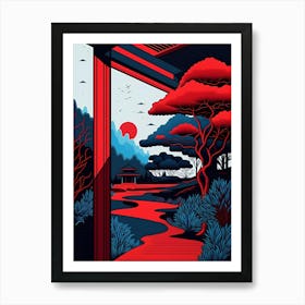 Asian Landscape 1 Art Print