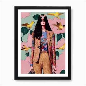 The Gucci Suit Art Print