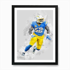 Khalil Mack Los Angeles Chargers Art Print