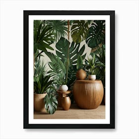 Tropical Wall Art Art Print